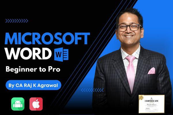 Advanced Ms Word Course Advanced MS Word Certificate Course